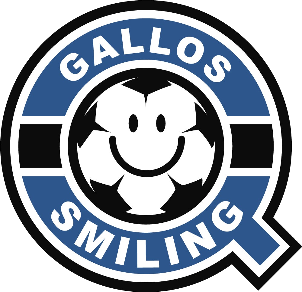 Gallos Smiling — escudo oficial